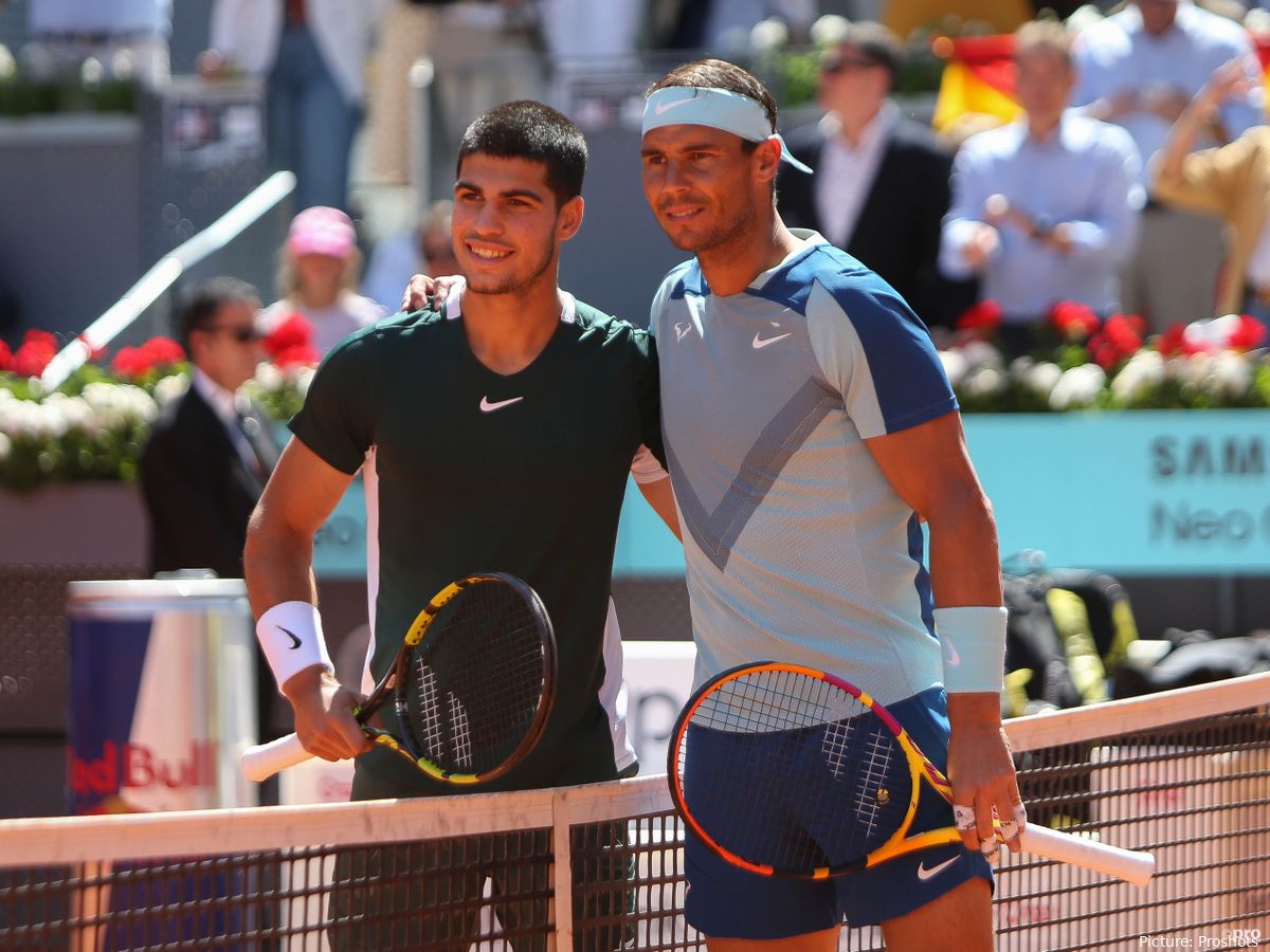 You are currently viewing Details on Rafael Nadal v Carlos Alcaraz exhibition The Netflix Slam as two Spanish kingpins face off