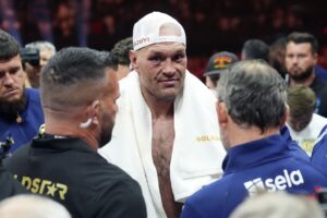 Read more about the article Tyson Fury reveals his motivation for return to training ahead of Oleksandr Usyk rematch