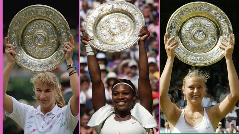 You are currently viewing The 9 WTA players with the best grass-court records: Serena Williams 2nd, Steffi Graf 4th