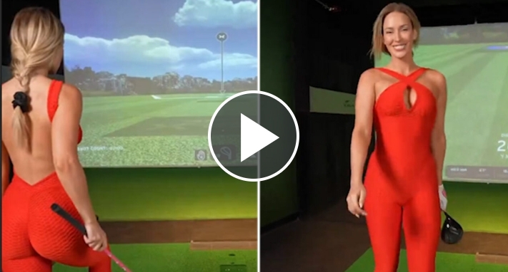 You are currently viewing Paige Spiranac shows off most outrageous golf outfit yet as fans say ‘if I wore that I’d be arrested’