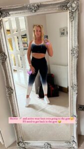 Read more about the article Need to get back to the gym’ mum-of-7 Paris Fury says despite showing off incredible figure in rare make-up-free selfie