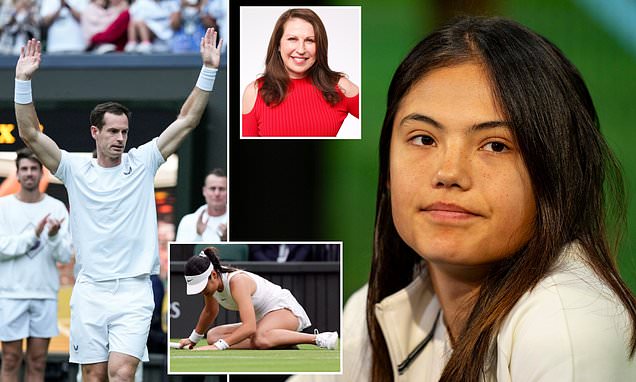 You are currently viewing AMANDA PLATELL: Shame on you Emma Raducanu for abandoning Andy Murray. I fear she’s a one-hit wonder who has lost the support of millions of British tennis fans like me