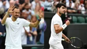 Read more about the article Daniil Medvedev vs Carlos Alcaraz, Wimbledon 2024 semi-final: H2H, live streaming and telecast – All you need to know