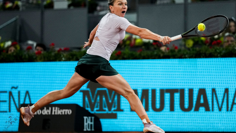 You are currently viewing Simona Halep a învins-o pe Cori Gauff și s-a calificat în sferturile de finală ale turneului de la Madrid