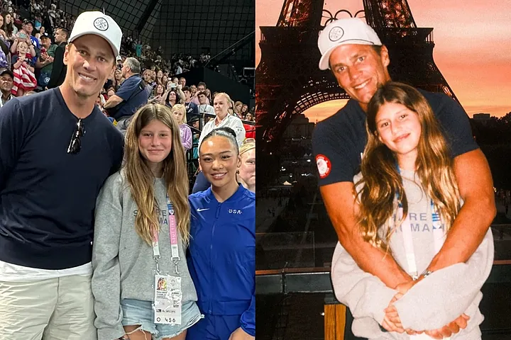 Read more about the article Tom Brady shares glimpses of unforgettable trip to the Paris Olympics with daughter Vivian