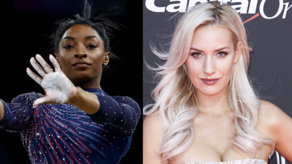 Read more about the article Paige Spiranac Has Always Been Simone Biles’s Staunchest Defender & Her Latest Verdict on ‘GOAT’ Gymnast Is Proof