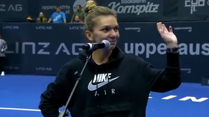 Read more about the article Simona Halep a făcut show după calificarea în semifinale la Linz: „Mi-am uitat echipamentul acasă!” Ce scuză a găsit pentru reacțiile nervoase: „N-a fost frumos, dar…” VIDEO