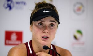 Read more about the article Ukrainian tennis player Elina Svitolina says the Olympic Committee must ‘stick to banning Russian and Belarusian athletes’ from Paris 2024 as there must be ‘consequences for the heinous acts of their governments’ following the invasion of her country