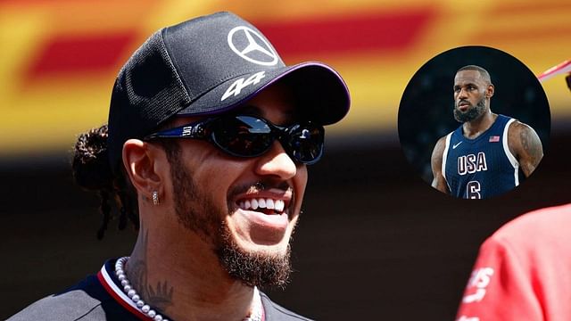 You are currently viewing Lewis Hamilton extends his support to ‘Avengers’ Lebron James and Team USA Basketball for bagging gold in Paris Olympics